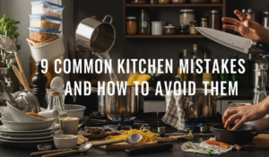 9 Common Kitchen Mistakes and How to Avoid Them