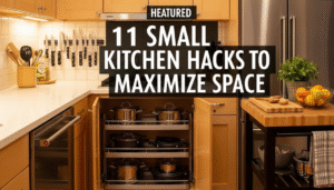 11 Small Kitchen Hacks to Maximize Space