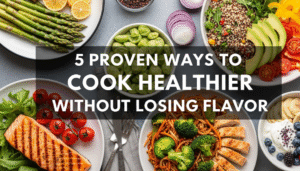 5 Proven Ways to Cook Healthier Without Losing Flavor