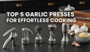 Top 5 Garlic Presses for Effortless Cooking