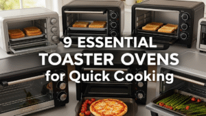 9 Essential Toaster Ovens for Quick Cooking