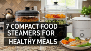 7 Compact Food Steamers for Healthy Meals