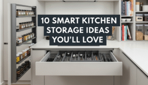 10 Smart Kitchen Storage Ideas You’ll Love