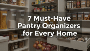 7 Must-Have Pantry Organizers for Every Home