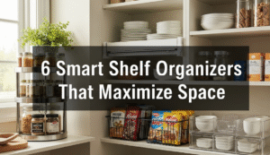 6 Smart Shelf Organizers That Maximize Space
