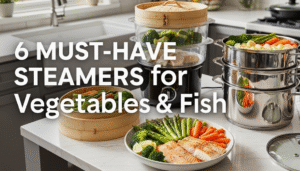 6 Must-Have Steamers for Vegetables & Fish